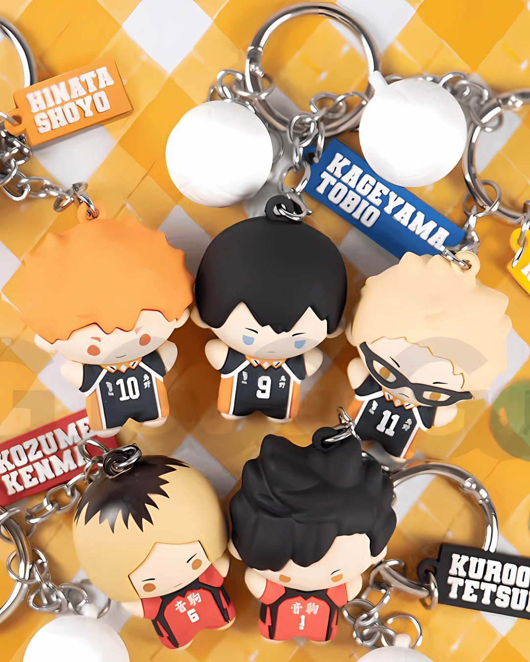 Haikyuu! Chibi Characters Keychain (Pre-order) One Stop Volleyball