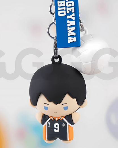Haikyuu! Chibi Characters Keychain (Pre-order) One Stop Volleyball