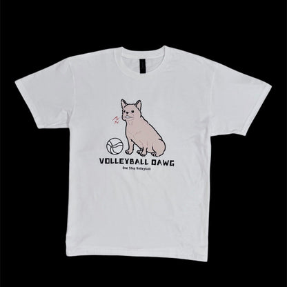 Volleyball Dawg T-Shirt - Frenchie - One Stop Volleyball