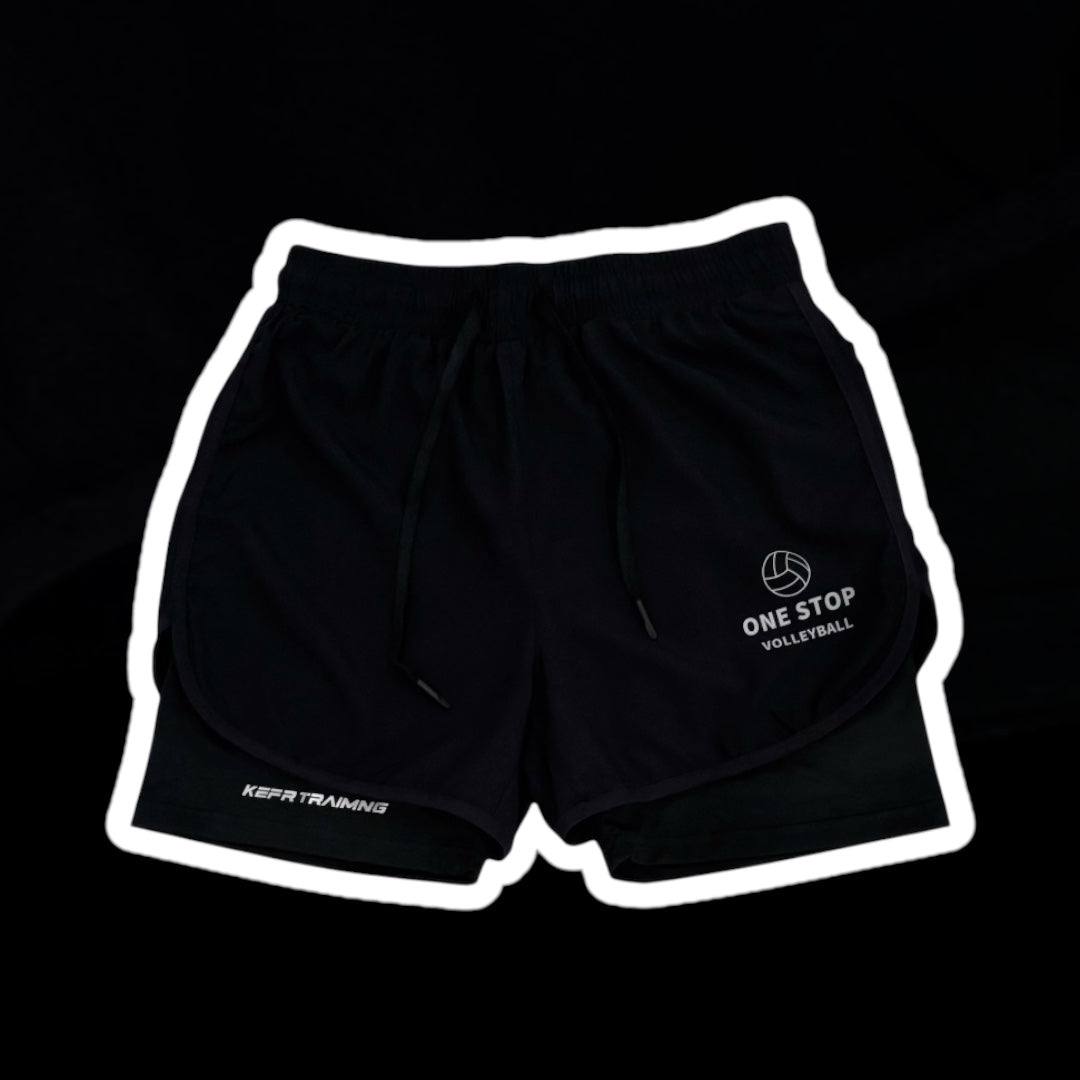 2 in 1 Athletic shorts One Stop Volleyball